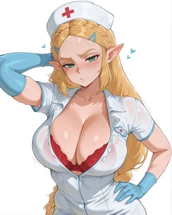 [Eve Kiss] Princess Zelda (Beach) [AI Generated] 作品封面