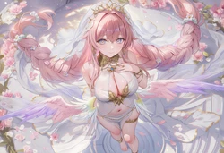 原神原创r18小说 ai漫化第二章 永恒绿洲的千年一梦（中） 空X花神[AI Generated] 作品封面