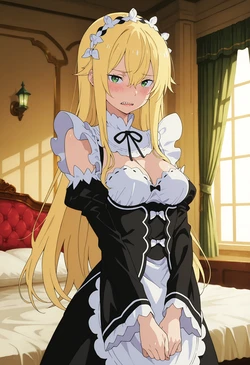 [Squeeshy] Frederica x Garfiel (Re:Zero) - 137 pics | Request | (Patreon) [AI Generated]