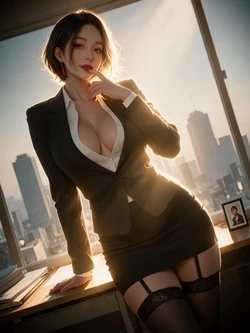 [Jessie AI] 她说只是玩玩 02 [8k Original image] [AI Generated] 作品封面