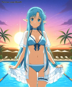 [Bluu AI] [Extra] Asuna | Sword Art Online [AI Generated]