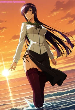 Saeko Busujima - HighSchool Of The Dead (Tyanimedirty) [AI Generated]