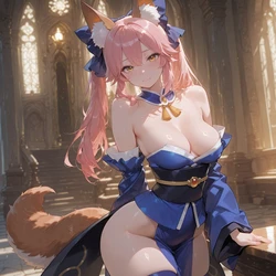 [kkleo] Tamamo no Mae-Fate Grand Order (AI Generated) 作品封面