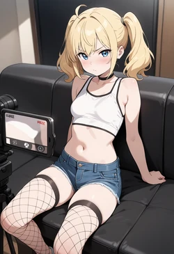 [KawaiiKitty69] Helping Airy earn some extra cash [AI Generated] 作品封面