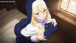 [araaiart] 86P (Extras) Sharon Holygrail I Engage Kiss [AI Generated] 作品封面