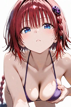 [Yuyushi] 黒咲芽亜(To Love Ru) 水着 65枚 [AI Generated] 作品封面