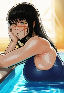 [Nonetheless567] [Chainsaw Man] Yoru Pool Day (AI Generated)