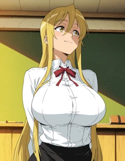[Haniodon] ~ 鞠川静香  Marikawa Shizuka ~ (Highschool Of The Dead) (Patreon) [AI Generated] 作品封面