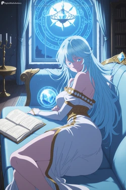 [Digital Waifu Gallery] Elfaria Albis Serfort - Wistoria Wand and Sword [Tier 2] [REQUEST] [AI Generated]