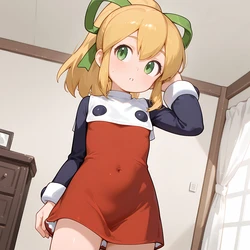 neekosan ロールちゃん (ロックマン) [AI Generated] 作品封面