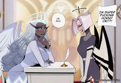 [Tillian] Sera x Lute (Hazbin Hotel) [AI Generated]