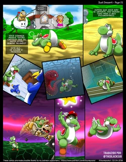 [Kitsune Youkai] Just Dessert (Super Mario Bros.) [Português PT-BR] [BLACKSUB] 作品封面