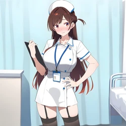 (Bluebird) Chizuru Mizuhara nurse [AI Generated]