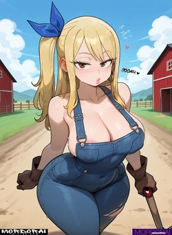 [Mordor AI] Lucy Heartfilia - Farmer [AI Generated]