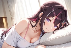[AI Generated] お休みの日にA〇Kiといちゃらぶ