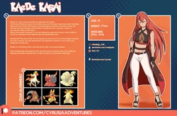 [rodrigotfa] 1. Cyrusia's Adventures / Lore Infos / Character Sheets / New Gym Leaders