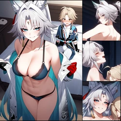 [AI4fun] Feixiao x Yanqing (Part 1) [AI Generated]