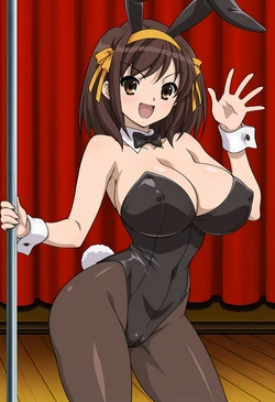 [Aindroidparanoid]  Haruhi Suzumiya - Suzumiya Haruhi no yûutsu [AI Generated] 作品封面