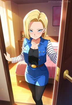 [AI_Omaga] Android 18 (Dragon Ball Z) [AI Generated] 作品封面