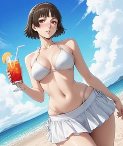 [AiFishBall] Makoto Niijima (Patreon) [AI Generated] 作品封面