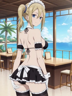 [Kurohime] 早坂愛（メイドビキニ）[AI Generated] 作品封面