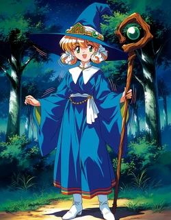 [SAKIAI] Mahou Shoujo Meruru Sex in the forest 森でのセックス (sample) [AI Generated]