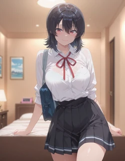 [kkleo] Umi Asanagi-I Made Friends with the Second Prettiest Girl in My Class [AI Generated] 作品封面