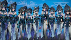 [Taihou1944] 闲云&申鹤の藏镜仕女化