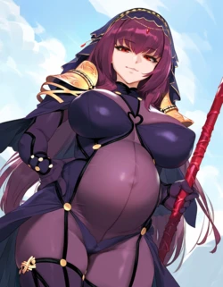 Lucyla803 scathach {fate} x BBC/GB/Pregnancy [Request] [AI Generated] 作品封面