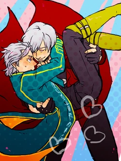 [雷藏]Image Set [Dante x Vergil](Devil May Cry) [Chinese]