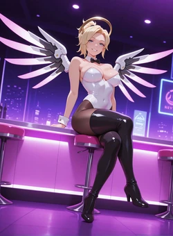 [Phan Desire] Mercy - Overwatch [AI Generated] 作品封面