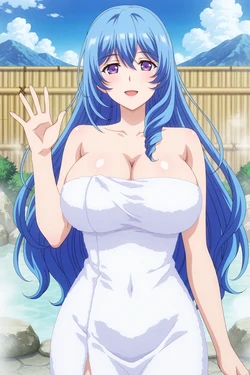 [xWaifu+18AI] Aoe Mai 蒼江舞凍💙​​​​​- Mama x Holic The Animation🔥- Onsen♨️🏞️| +106 | NSFW🔞 [AI Generated]
