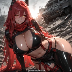 TwilightAI - Red Hood (NIKKE) (AI Generated) 作品封面