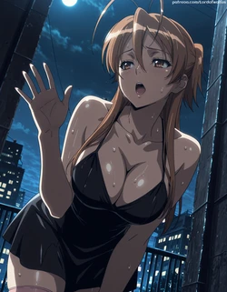 [Lord of Waifus] Rei Miyamoto "Highschool of the Dead" | 4K ( monster & tentacle themed ) [AI Generated]