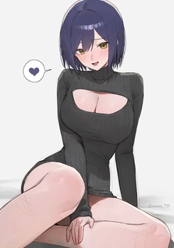 [sooon] えっちなセーターを着てくれたszrnと (にじさんじ) 作品封面