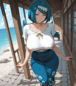 [Velurieve] Lana’s Mom - Default Outfit [AI Generated] 作品封面