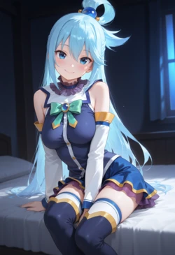 [Akase34] Aqua | KonoSuba | 97 pics (Patreon) [AI Generated]