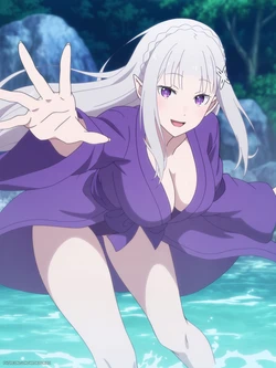 [artkoikoi] Emilia | Re:ZERO -Starting Life in Another World (Patreon) [AI Generated]