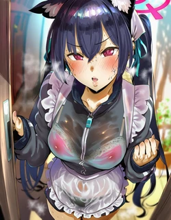 [O3_aiArt] パコられたくてあなたのお家にお邪魔しちゃう黒見セリカ [AI Generated] 作品封面