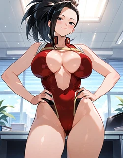 My bitch hero (Momo Yoayorozu) part 1 (PATREON) [AI Generated]
