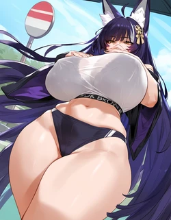 Lucyla803 musashi {azur lane} Vanilla [Request] (500+ extra images) [AI Generated] 作品封面