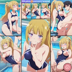 [wapai] Kei Karuizawa (Swimsuit) 軽井沢 恵 [AI Generated] 作品封面
