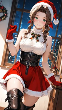 [AI Generated] 花売り娘と年越し