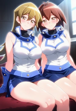 [Corudozera] [130pics] Alexis Rhodes x Jasmine (天上院明日香xジュンコ) / Yu-Gi-Oh! GX (遊☆戯☆王デュエルモンスターズGX) [AI Generated]