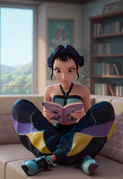 [SweetGirl] [Patreon] KPop Demon Hunters-Zoey [COMPLETE] [22 pcs] [AI Generated]