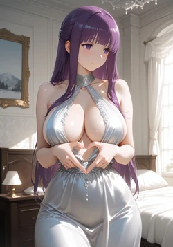 [ReverendGreatLove] Fern (Frieren: Beyond Journey's End) / Dress | 148 Pics (Patreon) [AI Generated] 作品封面