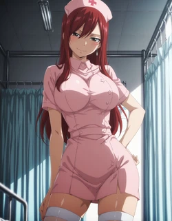 [PafuPafu/H Jam] エルザ・スカーレット Erza Scarlet [AI Generated] 作品封面