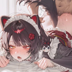[AI Generated] いぬいとバックしたい
