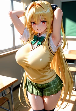 (SUBU) Golden Darkness Xray [AI Generated] 作品封面
