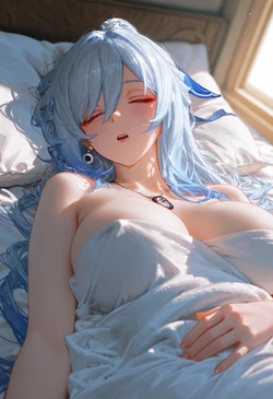 [DreamLine] Jingliu was punished for sleeping in late (Patreon) [AI Generated]